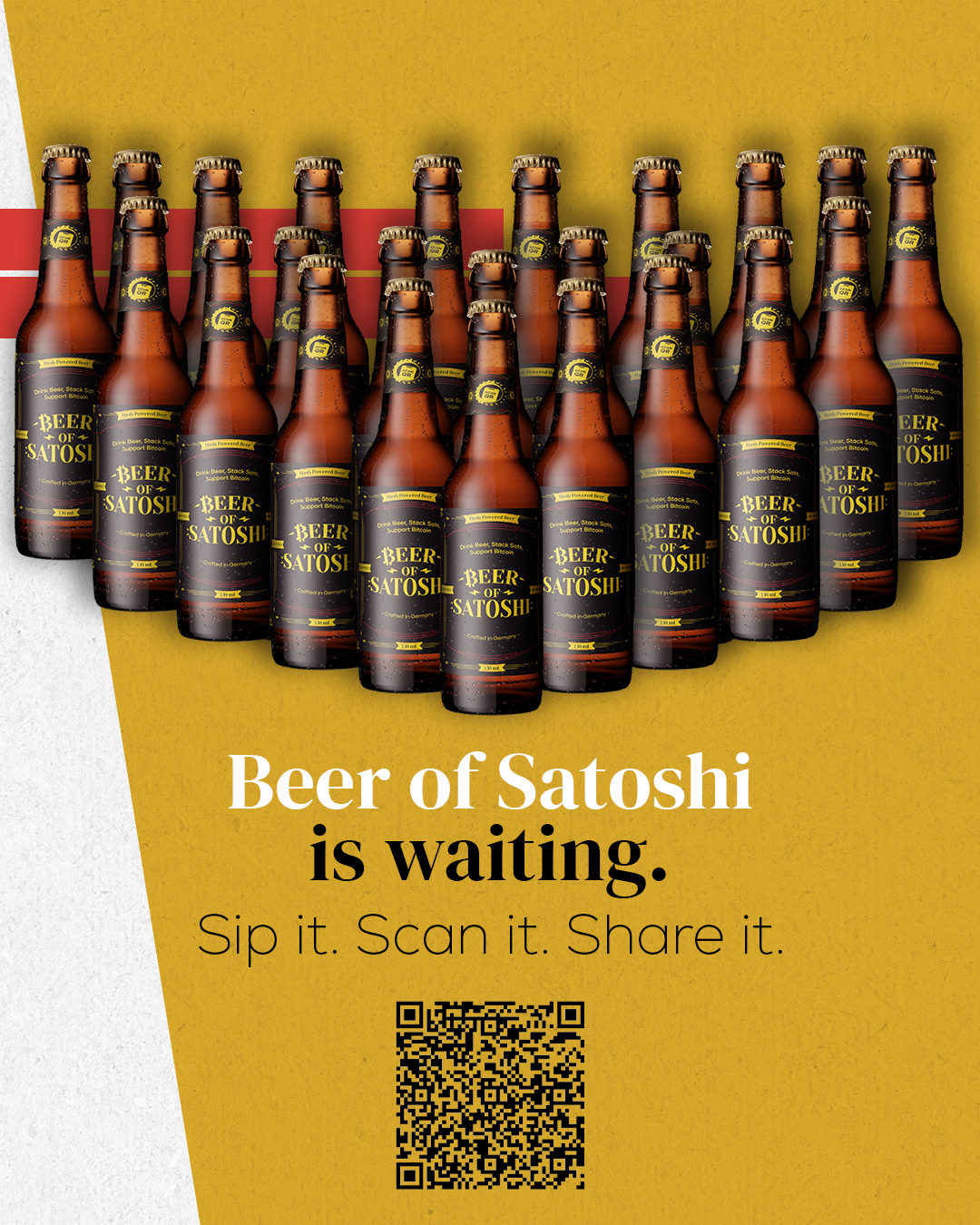 Beer of Satoshi · Limited Genesis Lager (330 mL | 4.9 % vol)